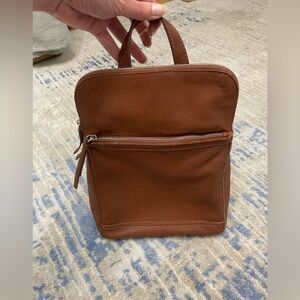 Leather Backpack